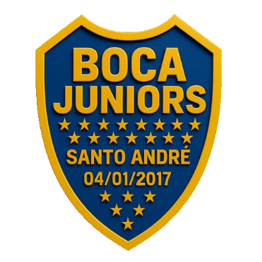Escudo do CLUBE ANDREENSE BOCA JUNIORS
