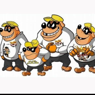 Mascote Irmãos Metralha